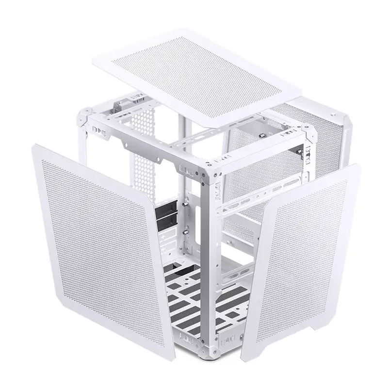 PC-kotelo Jonsbo C6 Mini Tower valkoinen