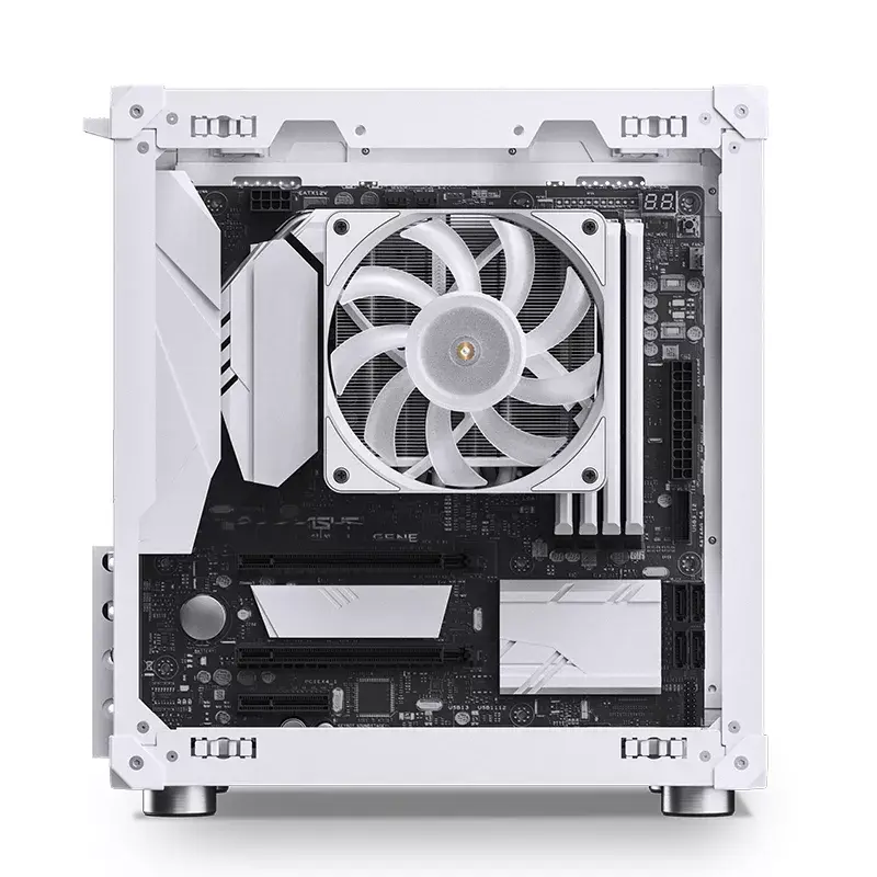 PC-kotelo Jonsbo C6 Mini Tower valkoinen