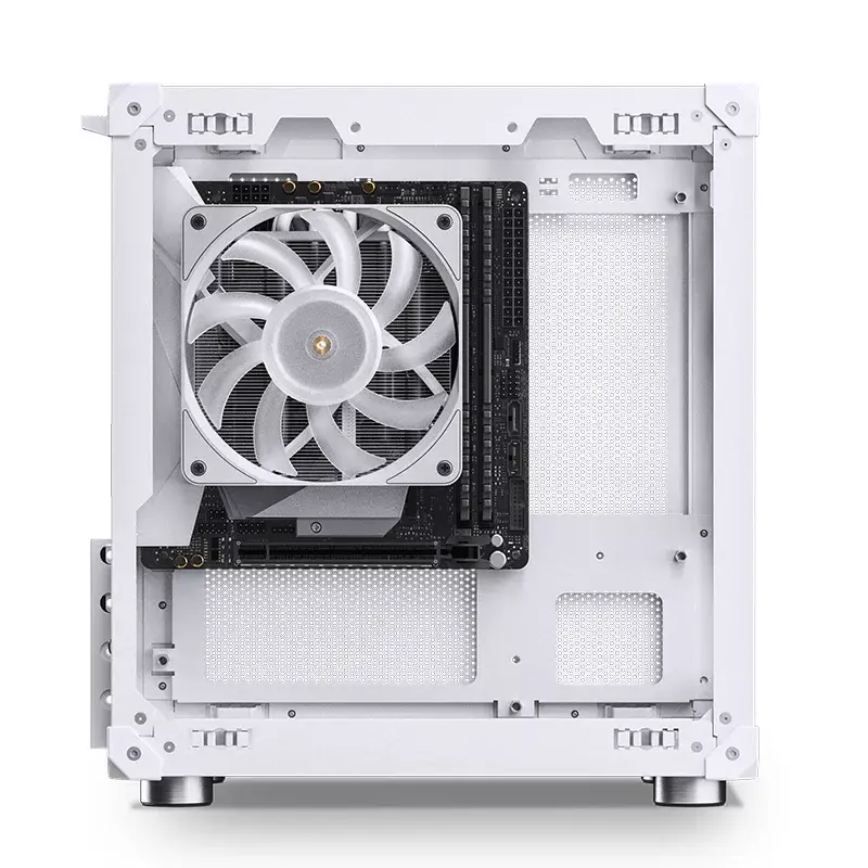 PC-kotelo Jonsbo C6 Mini Tower valkoinen