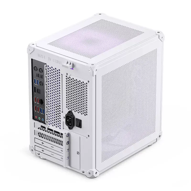 PC-kotelo Jonsbo C6 Mini Tower valkoinen