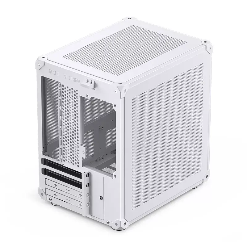 PC-kotelo Jonsbo C6 Mini Tower valkoinen