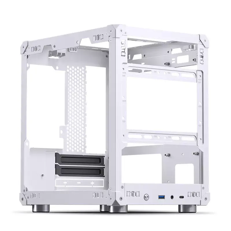 PC-kotelo Jonsbo C6 Mini Tower valkoinen
