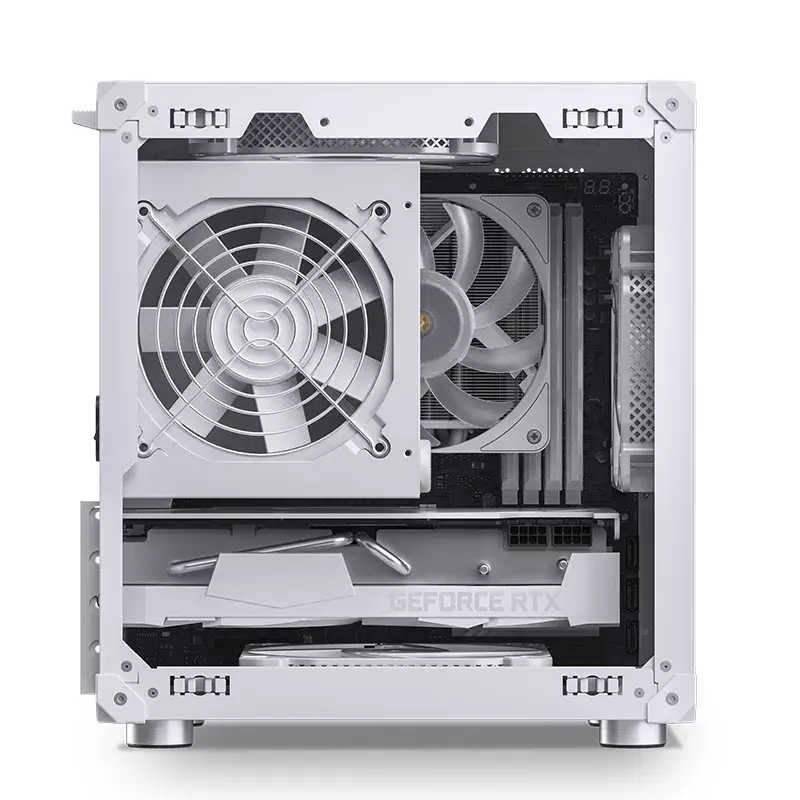 PC-kotelo Jonsbo C6 Mini Tower valkoinen