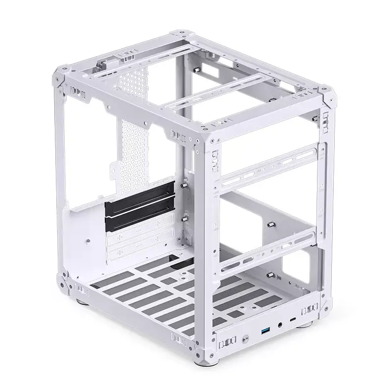 PC-kotelo Jonsbo C6 Mini Tower valkoinen
