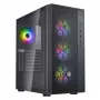 Tietokonekotelo Silverstone FARA R1 PRO V2 musta ATX mikro-ATX Mini-ITX 3x120mm tuuletinta