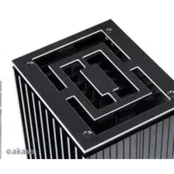 Tietokonekotelo Akasa A-NUC45-M1B Mini-ITX musta