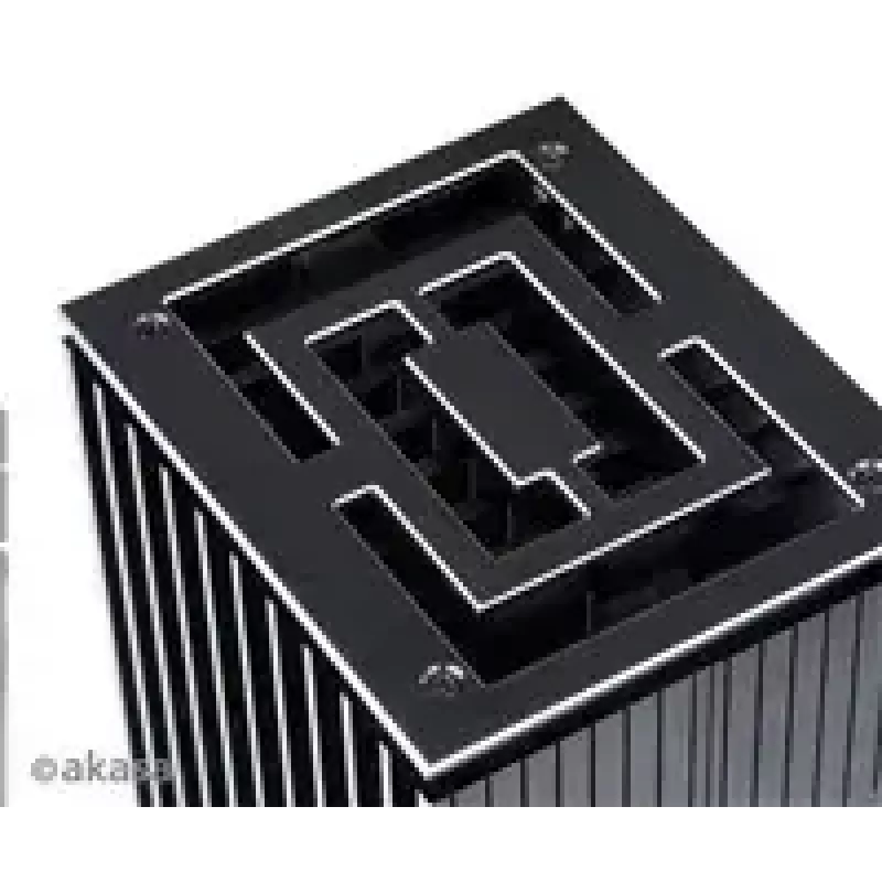 Tietokonekotelo Akasa A-NUC45-M1B Mini-ITX musta