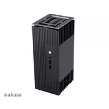 Tietokonekotelo Akasa A-NUC45-M1B Mini-ITX musta