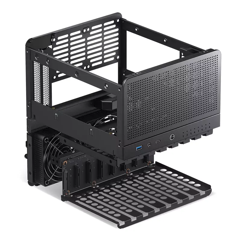 Tietokonekotelo Jonsbo N3 Mini Tower musta