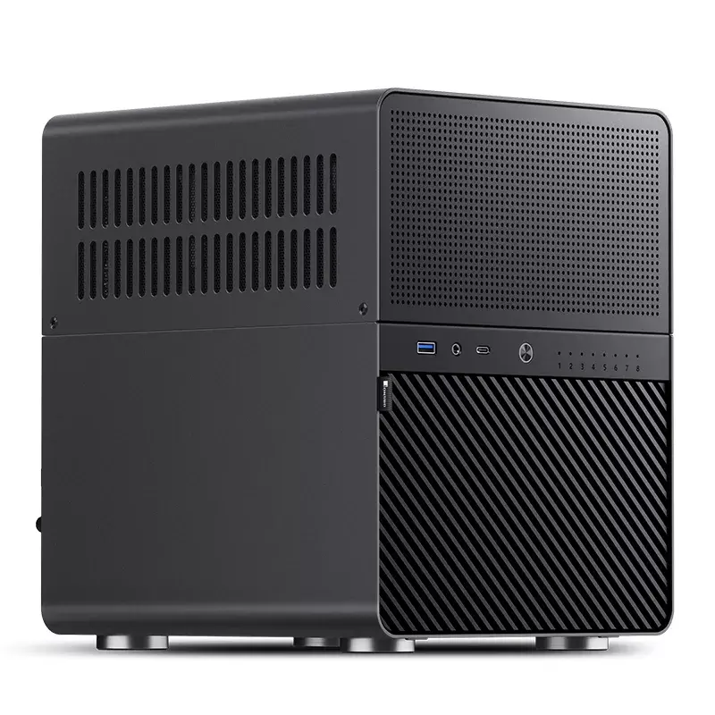 Tietokonekotelo Jonsbo N3 Mini Tower musta