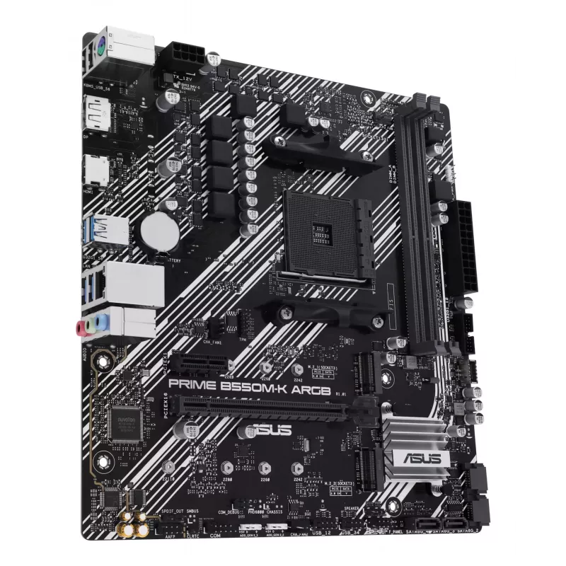 ASUS PRIME B550M-K ARGB AMD B550 kanta AM4 micro ATX