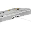 Glorious Gaming GMMK 3 PRO 75% Barebones Wired Silver - US, 75%, johdollinen, USB, RGB LED, hopea
