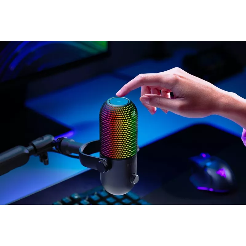 RAZER Seiren V3 Chroma pöytämikrofoni - musta
