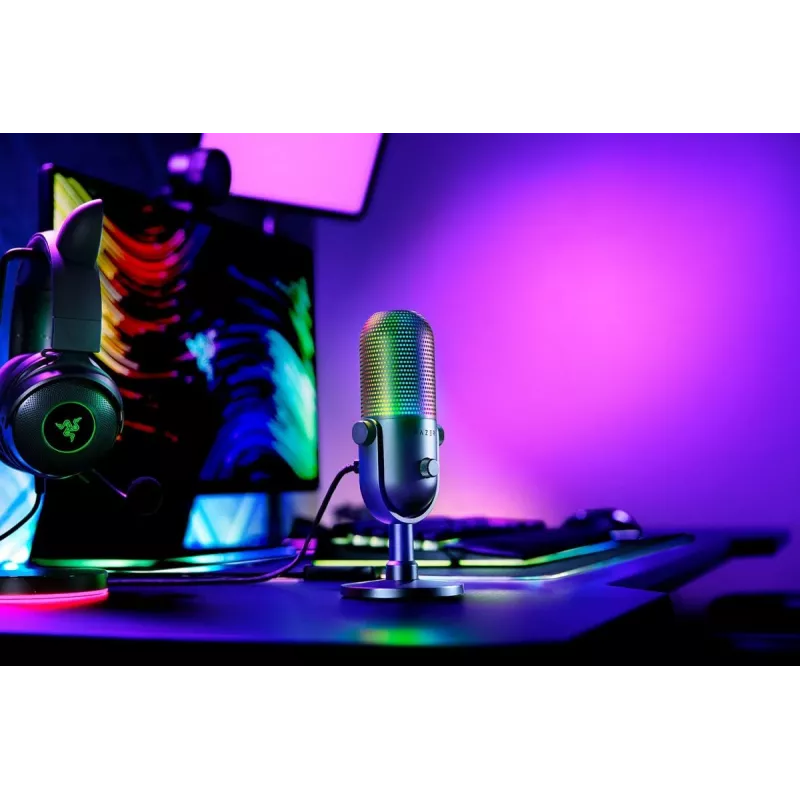 RAZER Seiren V3 Chroma pöytämikrofoni - musta