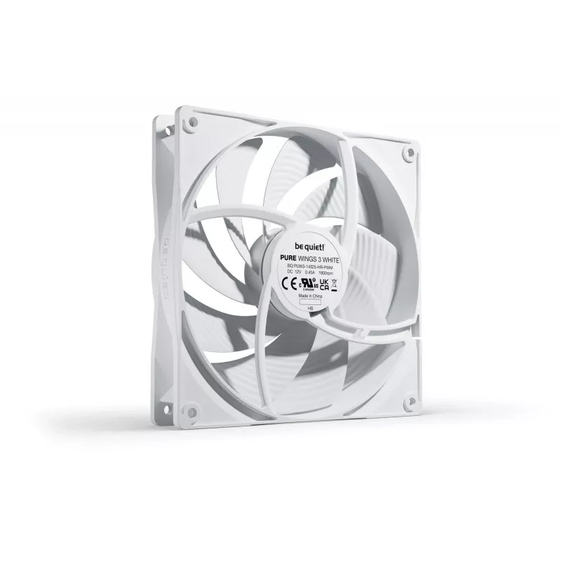 be quiet! Pure Wings 3 140mm PWM High-Speed White -tietokonetuulettimet 14 cm 1 kpl