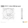 be quiet! Pure Wings 3 140mm PWM High-Speed White -tietokonetuulettimet 14 cm 1 kpl