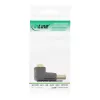 InLine HDMI-adapteri, uros/naaras, ylöspäin kulma, kullatut koskettimet, 4K2K