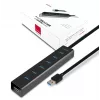 Axagon HUE-SA7BP 7x USB 3.0 ALU LATAUSKESKITIN musta sis. virtalähteen