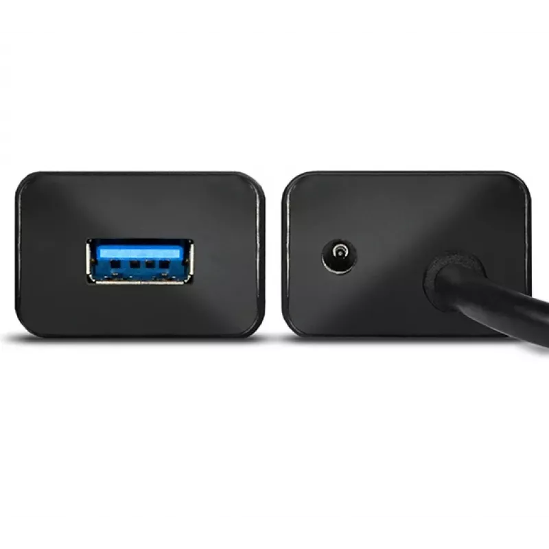Axagon HUE-SA7BP 7x USB 3.0 ALU LATAUSKESKITIN musta sis. virtalähteen