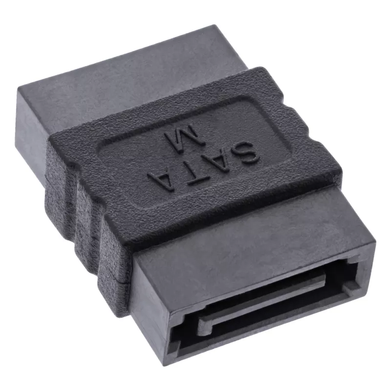 SATA-kaapelin jatkoadapteri naaras / naaras InLine 27700A