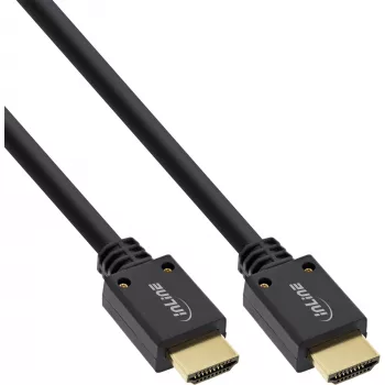 InLine Ultra High Speed HDMI kaapeli M/M 8K4K kullattu, 5 m
