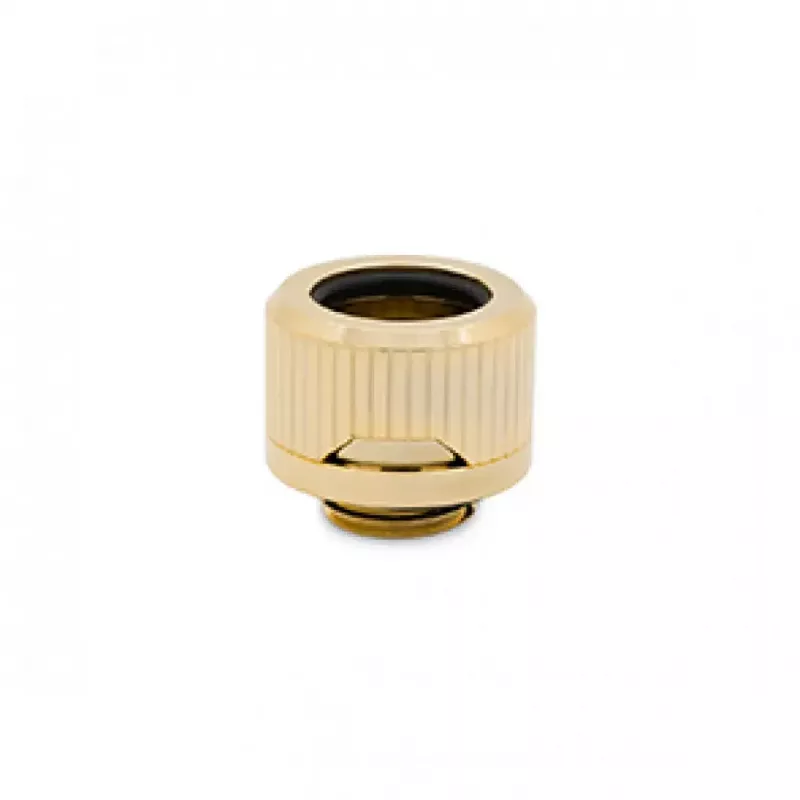 EK Water Blocks -liitin messinki kulta 15 mm korkeus 2,2 cm halkaisija