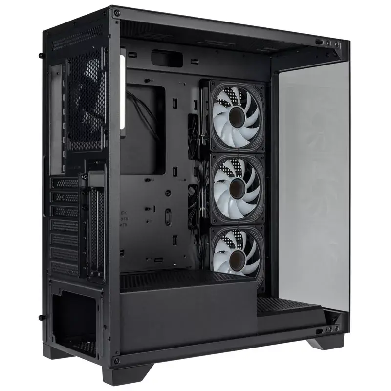 Tietokonekotelo Kolink Unity Peak ARGB Midi Tower musta