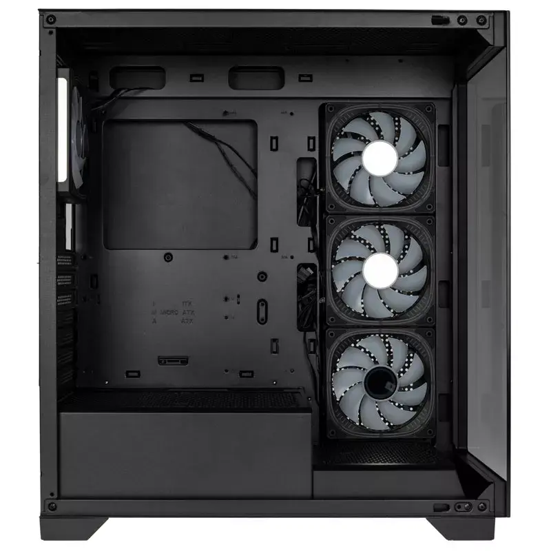 Tietokonekotelo Kolink Unity Peak ARGB Midi Tower musta