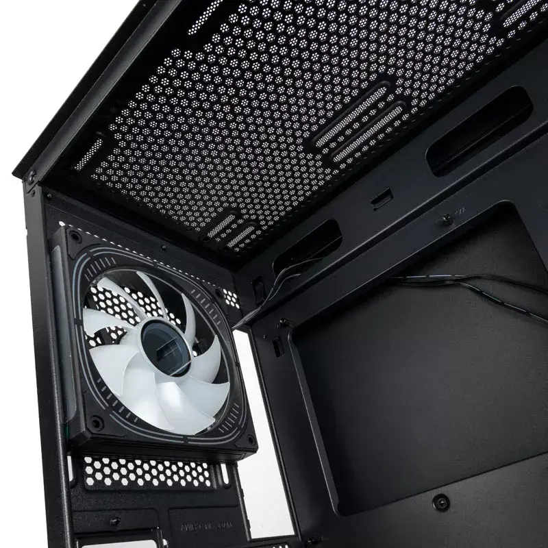 Tietokonekotelo Kolink Unity Peak ARGB Midi Tower musta