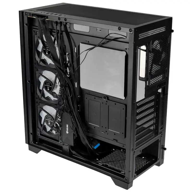 Tietokonekotelo Kolink Unity Peak ARGB Midi Tower musta