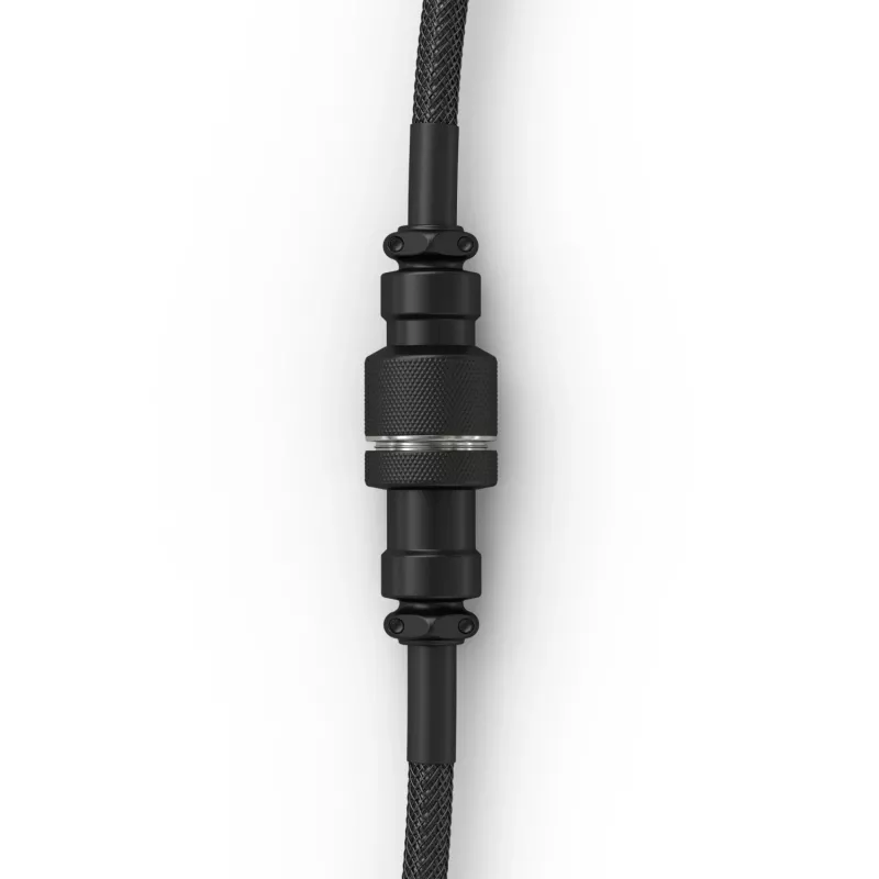 Glorious Gaming Glorious GMMK spiraalikaapeli Phantom musta, musta, 1,4 m, 1 kpl, Glorious Gaming, USB Type-A, USB Type-C, Aviator