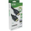 InLine Ultra High Speed HDMI -kaapeli M/M 8K4K kullattu, 1 m