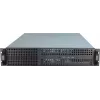 Palvelinkotelo Inter-Tech 2U-2129N Rack musta, hopea