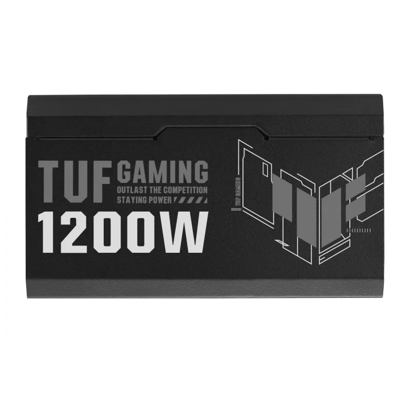 ASUS TUF GAMING 1200W Gold -virtalähde 20+4-pin ATX ATX musta