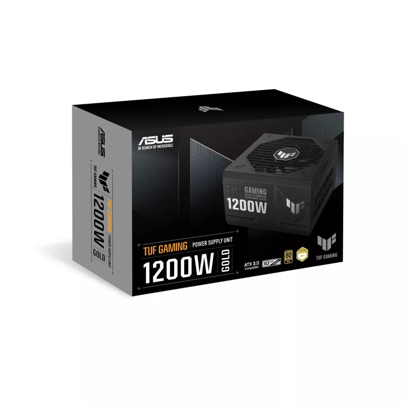 ASUS TUF GAMING 1200W Gold -virtalähde 20+4-pin ATX ATX musta