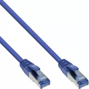 InLine patch-kaapeli S/FTP PiMF Cat.6A halogeeniton 500MHz sininen 2m