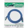 InLine patch-kaapeli S/FTP PiMF Cat.6A halogeeniton 500MHz sininen 2m
