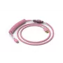 Glorious Gaming spiraalikaapeli pinkki 1,37 m