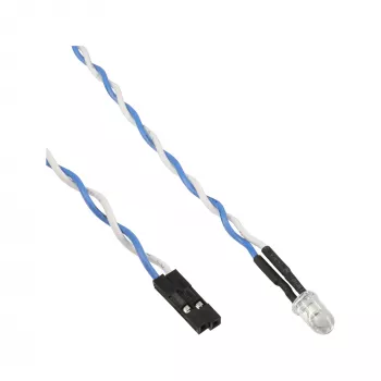 InLine emolevyn virta / HDD LED, sininen, 5 mm, 0,8 m