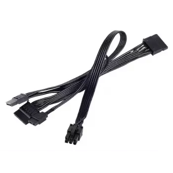 Virtakaapeli Silverstone PP05-E