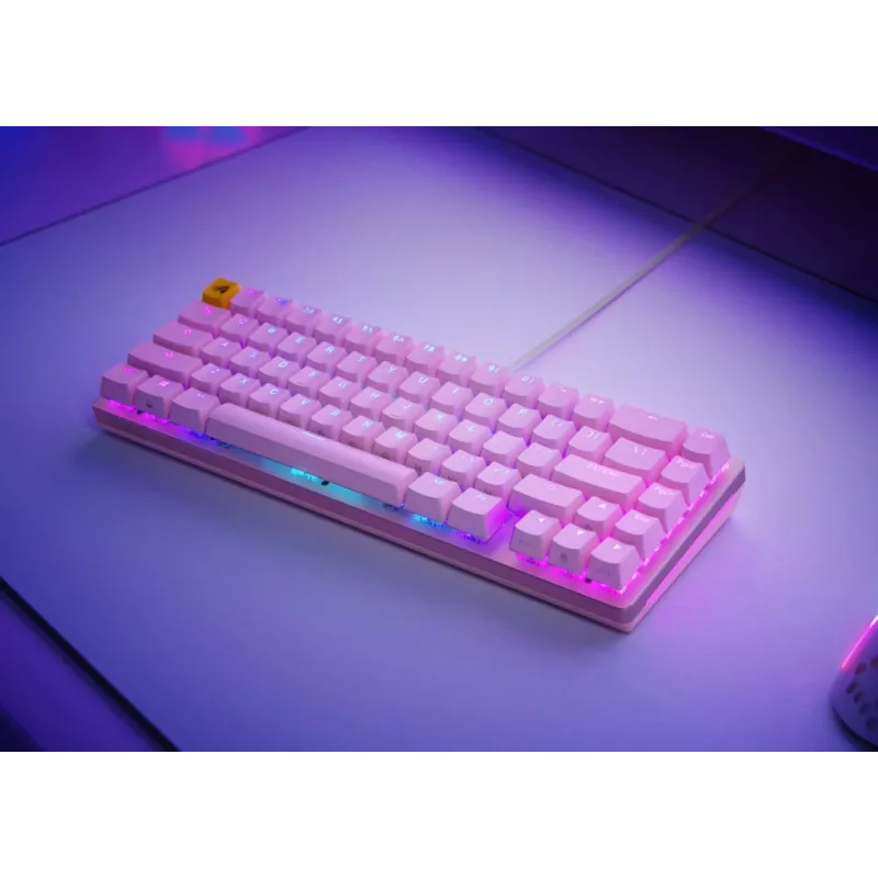 Glorious Gaming GMMK 2 -näppäimistö USB US International pinkki