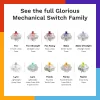 Glorious Gaming Glorious Raptor Clicky -mekaaniset kytkimet – 36 kpl