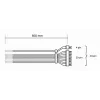 be quiet! CB-6620 -kaapeli 0,61 m