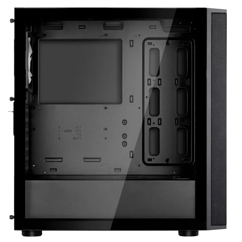 Silverstone FARA R1 -tietokonekotelo Midi Tower musta