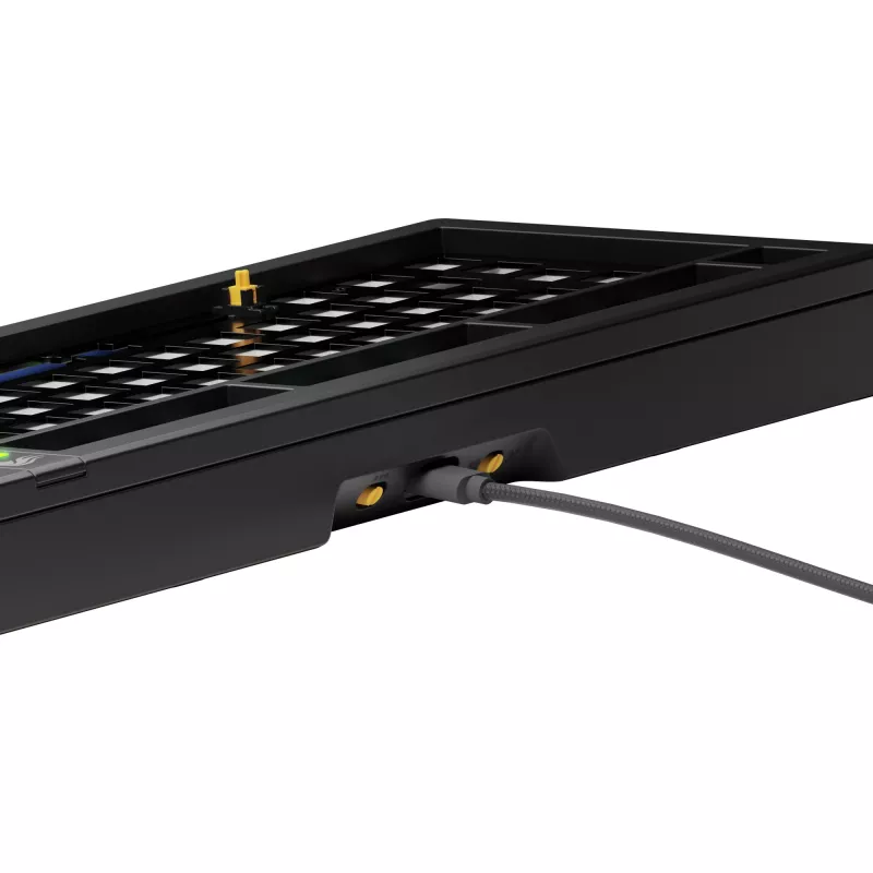 Glorious Gaming GMMK 3 75% Barebones langallinen musta – ISO, 75%, langallinen, USB, RGB-LED, musta