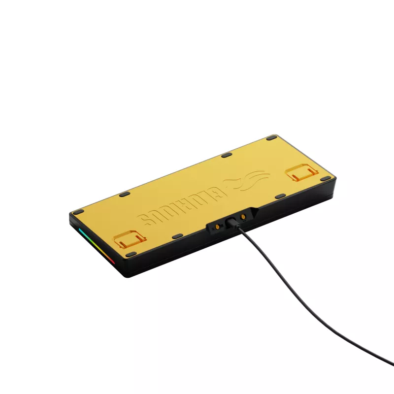 Glorious Gaming GMMK 3 75% Barebones langallinen musta – ISO, 75%, langallinen, USB, RGB-LED, musta