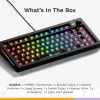 Glorious Gaming GMMK 3 75% Barebones langallinen musta – ISO, 75%, langallinen, USB, RGB-LED, musta
