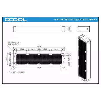 Jäähdytin Alphacool NexXxoS UT60 1011667