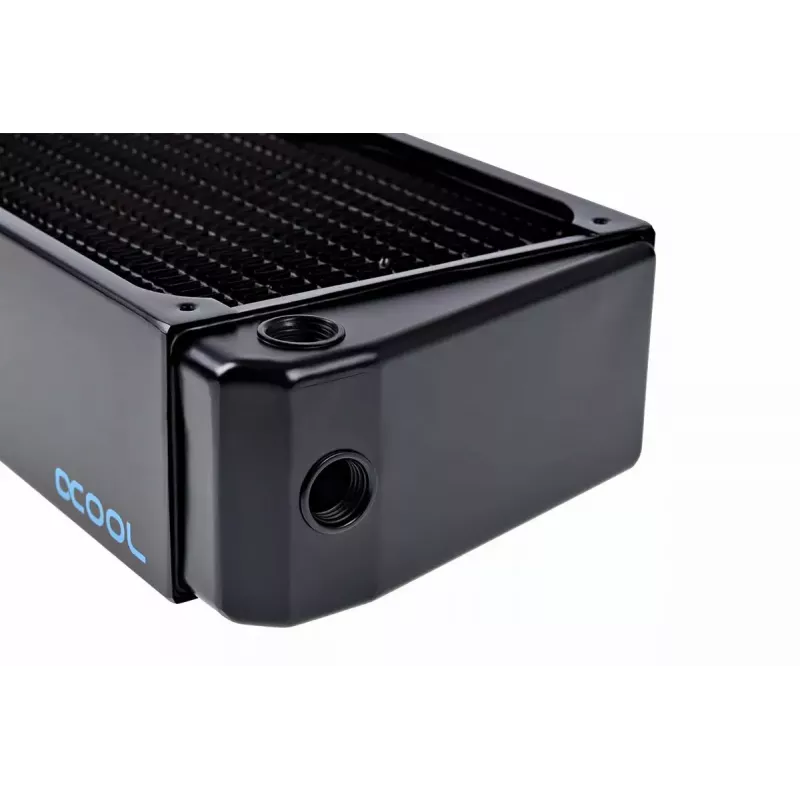 Alphacool NexXxoS UT60 Full Copper X-Flow jäähdytin 14240, 480 mm, musta