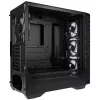 PC-kotelo Kolink Observatory Y AMD SE ARGB Midi Tower musta, läpinäkyvä